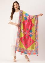 Cotton Multi Colour Casual Wear Printed Dupatta